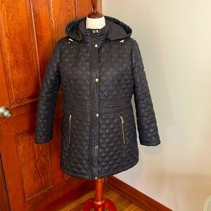 Black Via Spiga jacket XL EUC READ DESCRIPTION
